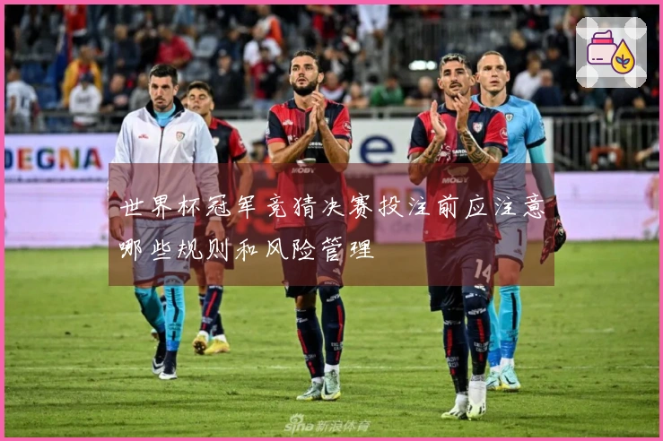 世界杯冠军竞猜决赛投注前应注意哪些规则和风险管理